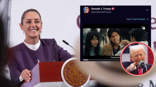 Celebra Sheinbaum que Trump use su campaña contra fentanilo