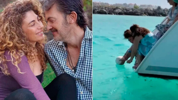 Anna Ferro cumple la última voluntad de Fernando del Solar y esparce sus cenizas en el mar