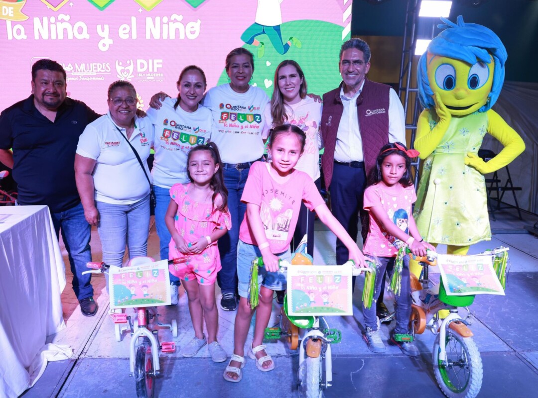 Atenea Gómez Ricalde celebra en grande el Día del Niño y la Niña en la Zona Continental
