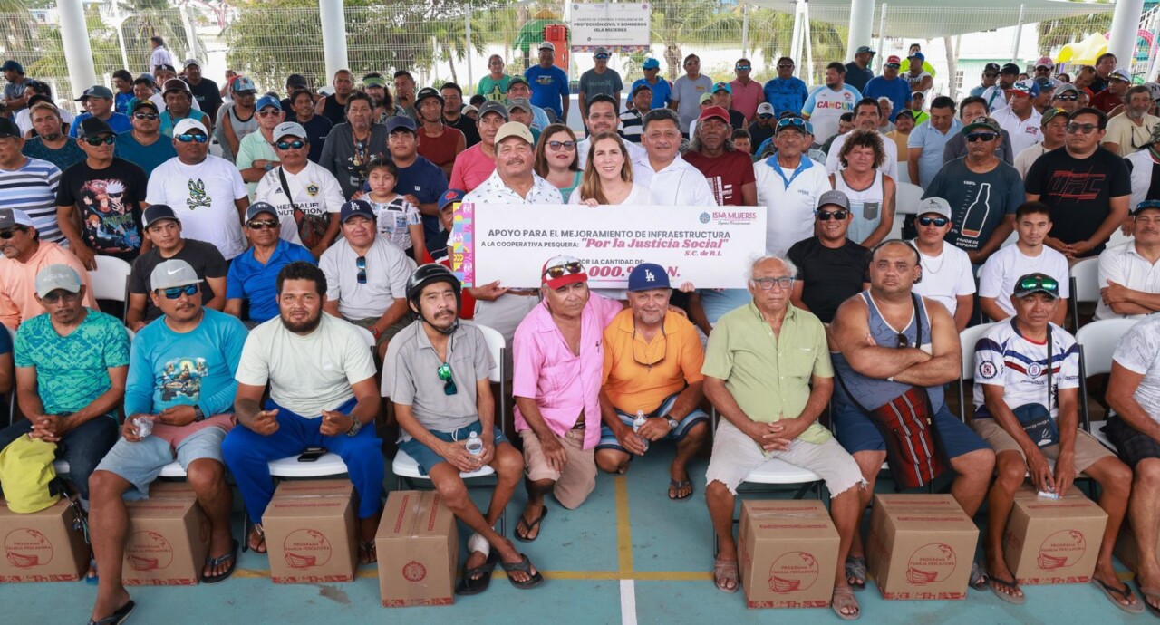 Atenea Gómez encabeza segunda entrega del programa “Familia Pescadora 2025”