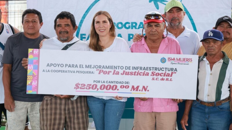 Atenea Gómez encabeza segunda entrega del programa “Familia Pescadora 2025”