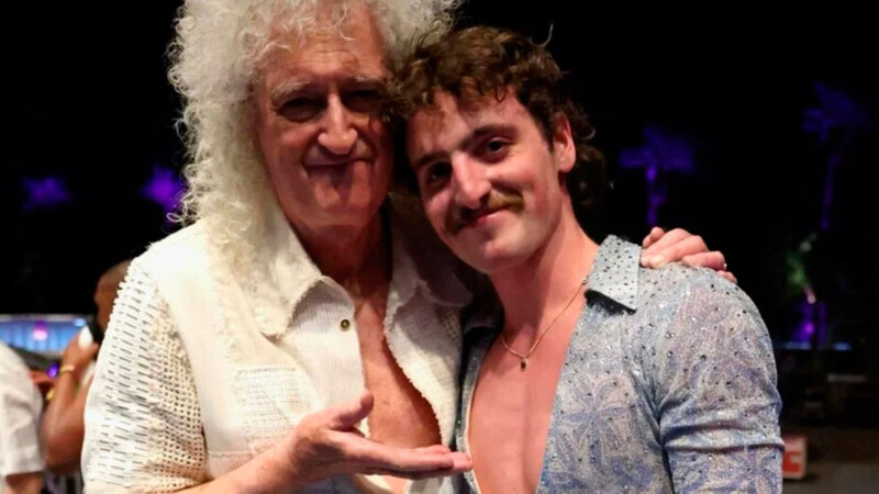 Benson Boone y Brian May rinden homenaje a Freddie Mercury en Coachella