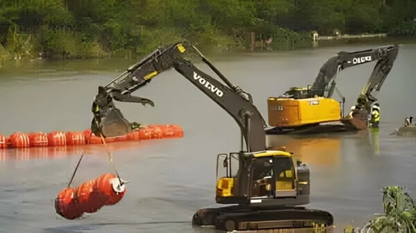 Aval de Trump para muro de boyas de 27 kms en el río Bravo