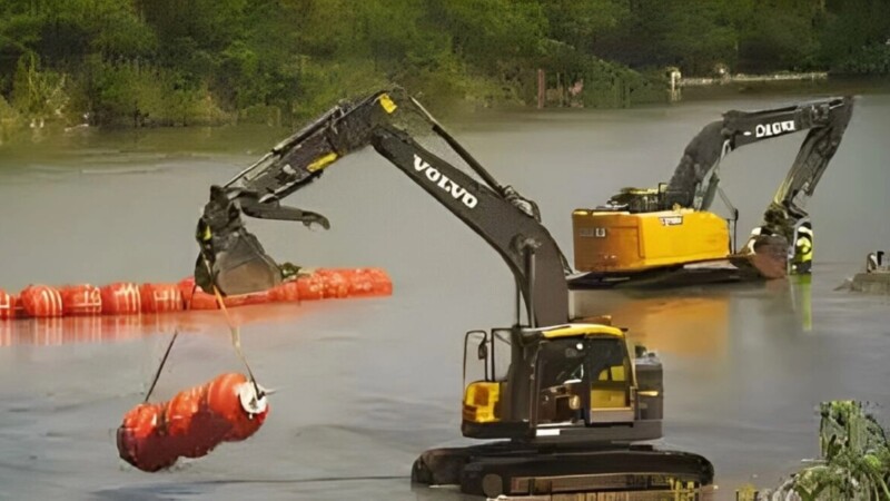 Aval de Trump para muro de boyas de 27 kms en el río Bravo