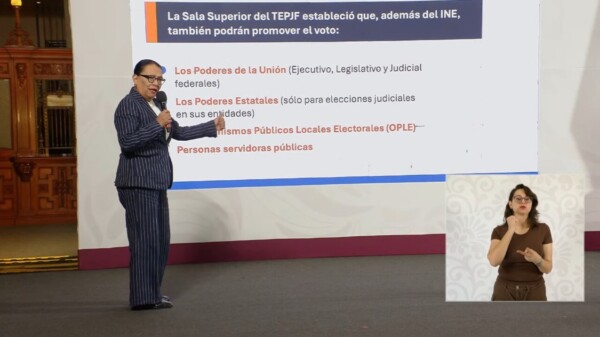 Promueve Segob elección del Poder Judicial del 1 de junio