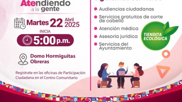 Gobierno Municipal continúa con el programa de Audiencias Públicas “Atendiendo a la Gente"