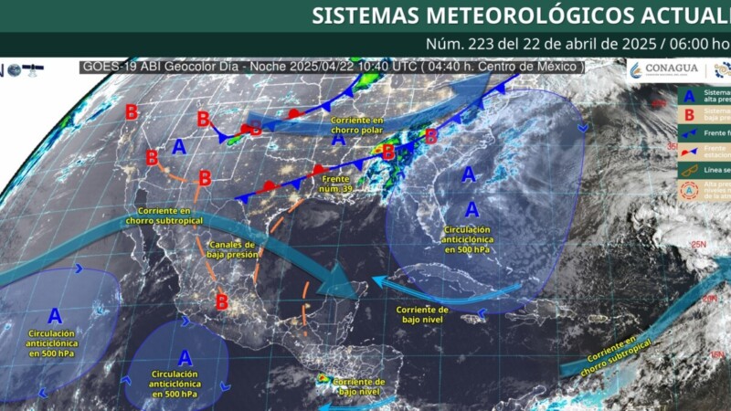 Pronóstico del clima en Quintana Roo para hoy martes 22 de abril 2025
