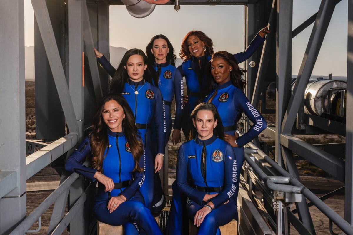 Katy Perry se prepara para su primer viaje al espacio con Blue Origin