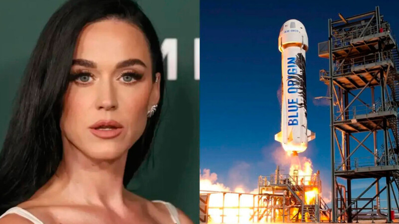Katy Perry se prepara para su primer viaje al espacio con Blue Origin