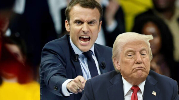 Macron pide suspender las inversiones en EU tras los aranceles