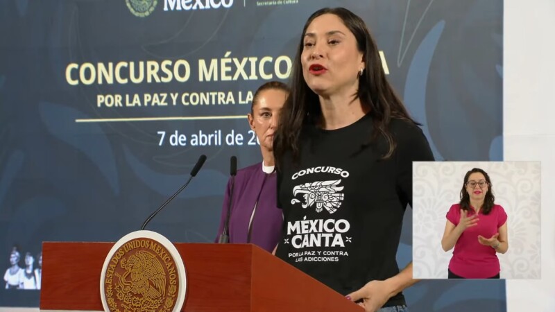 Presentan ‘México Canta por la Paz y Contra las Adicciones’