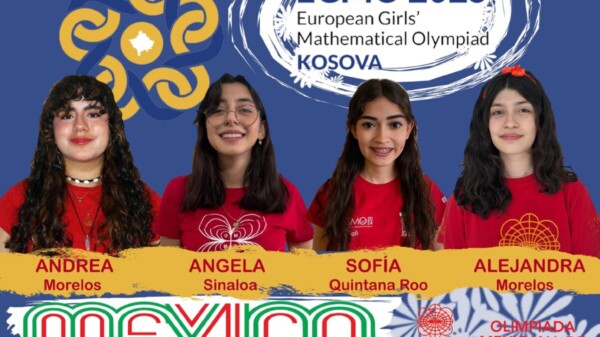 Niña quintanarroense destaca en Olimpiada de Matemáticas