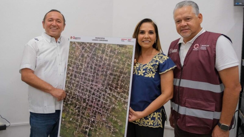 Anuncia Mara Lezama plataforma geográfica y digitalización de los trámites catastrales en Lázaro Cárdenas