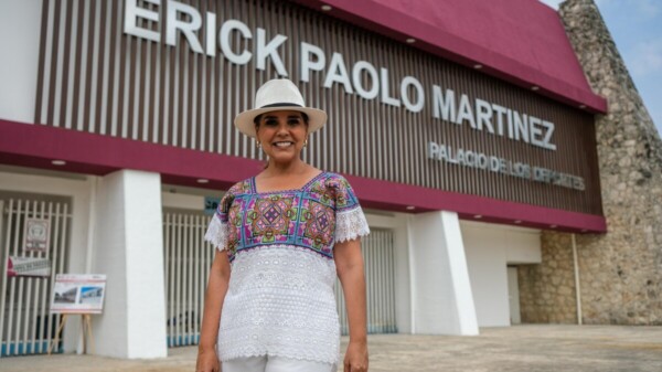 Más de 12 mil deportistas tienen ya renovado y transformado el palacio de los deportes 'Erick Paolo Martínez': Mara Lezama