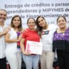 Entrega Mara Lezama 20 créditos para crear nuevos micronegocios y fortalecer existentes
