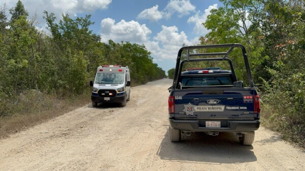 Hallan a hombre ejecutado a balazos en el camino a Francisco May