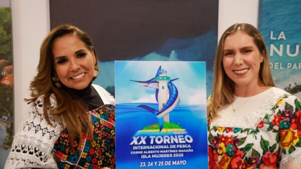 Presentan en el Tianguis Turístico 2025 el Torneo Internacional de Pesca 'Cosme Alberto Martínez Magaña'