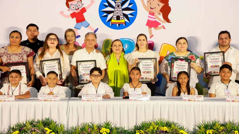 Celebran con éxito el Cuarto Cabildo Infantil en Isla Mujeres