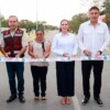 Atenea Gómez Ricalde inaugura primera etapa de la carretera Rancho Viejo