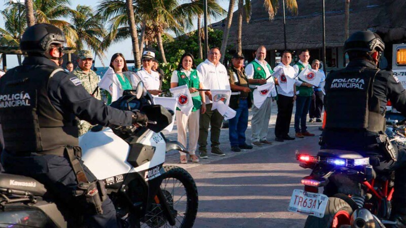 Da Blanca Merari banderazo de inicio al Operativo Vacacional de Semana Santa 2025