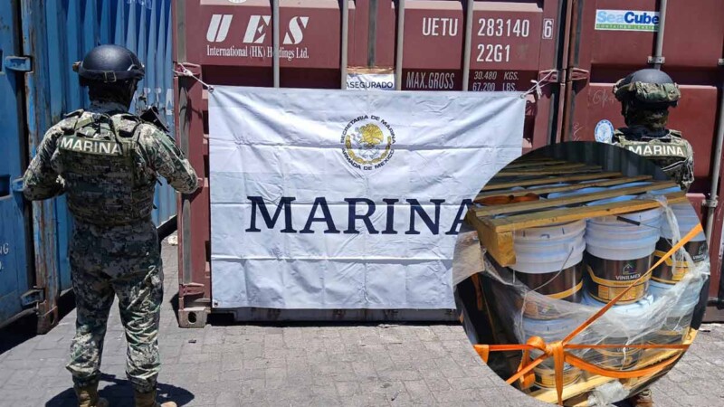 Autoridades mexicanas frustran exportación ilegal de cargamento de mercurio hacia Bolivia