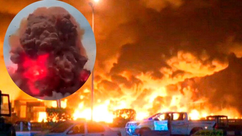Devastadora explosión en puerto de Irán deja varios muertos y cientos de heridos