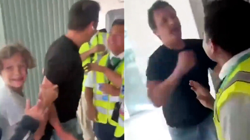 Pasajero protagoniza agresión a golpes contra personal de Viva Aerobus