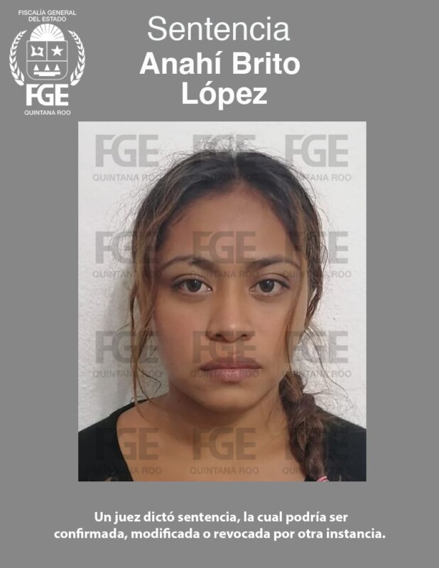 Sentencian a 32 años 6 meses de prisión a pareja por el feminicidio de una menor en Cancún; Anahí Brito y Marco Hernández, eran madre y padrastro de la víctima.