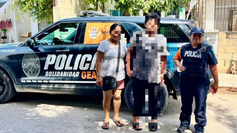 Localizan a un adolescente desaparecido en Playa del Carmen