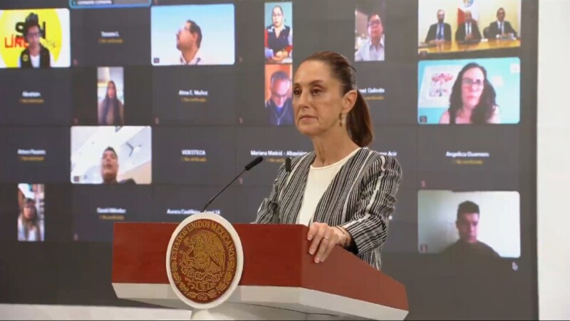 Inusual Mañanera, toma CNTE accesos a Palacio Nacional