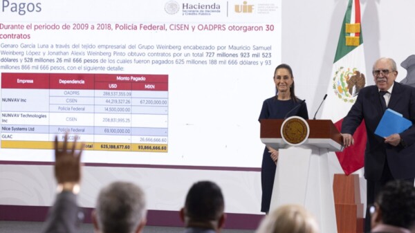 Claro “esquema de defraudación millonaria” de García Luna: UIF