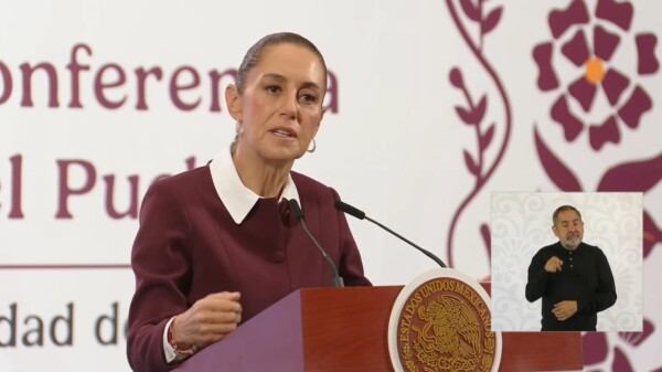 Celebra Sheinbaum inversión de BBVA