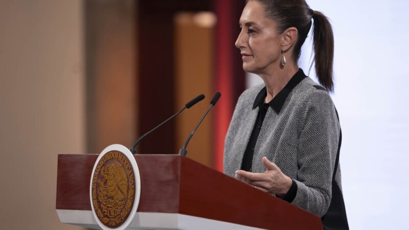 Lamenta Sheinbaum muerte de guardias por explosión de mina
