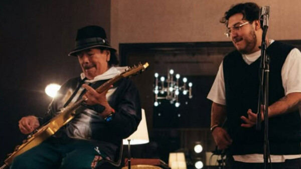 Carlos Santana incursiona en la música norteña con Grupo Frontera