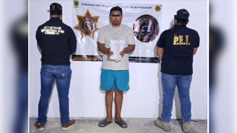 Detienen en Yucatán a presunto líder criminal buscado en Quintana Roo