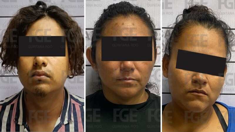 Dictan prisión preventiva contra presuntos homicidas en Playa del Carmen