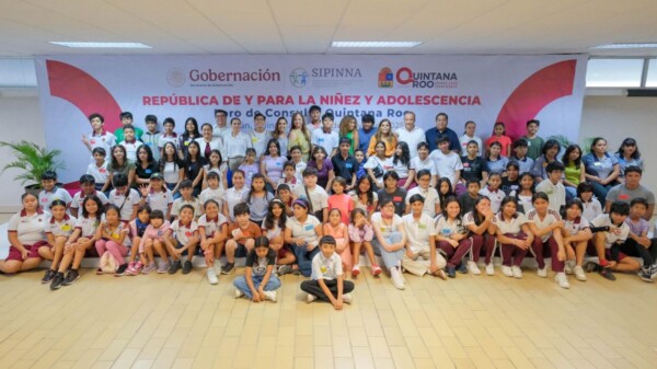 Escuchan Mara Lezama y Lorena Villavicencio, titular nacional del Sipinna, la voz de la niñez quintanarroense