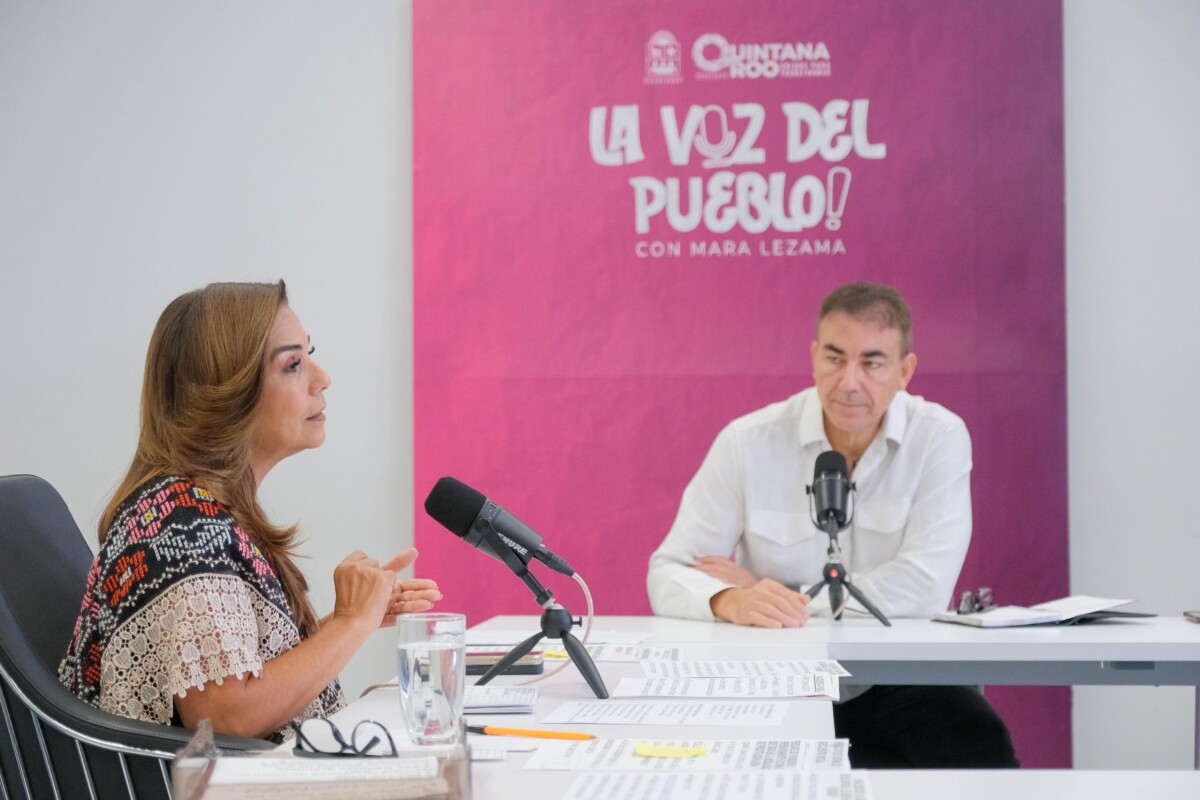 Durante el programa "La Voz del Pueblo”, la gobernadora exhorta a acudir a la Sedetus y al Registro Público de la Propiedad para cerciorarse que la operación a realizar es legal.