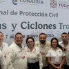 Gobierno de Isla Mujeres refrenda su compromiso con la prevención participando en la Reunión Nacional de Protección Civil