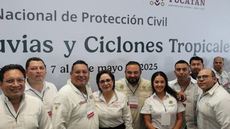 Gobierno de Isla Mujeres refrenda su compromiso con la prevención participando en la Reunión Nacional de Protección Civil