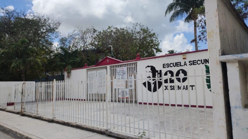 Riña en secundaria José Martí deja a un menor lesionado