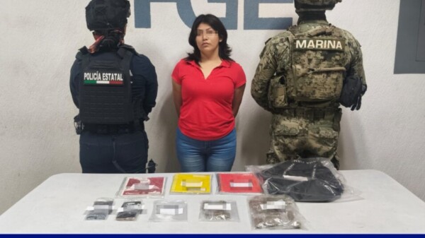 Cae “Lorena”, implicada en delitos contra la salud