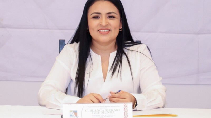 Transparencia y facilidad de pago a contribuyentes de Puerto Morelos: Blanca Merari