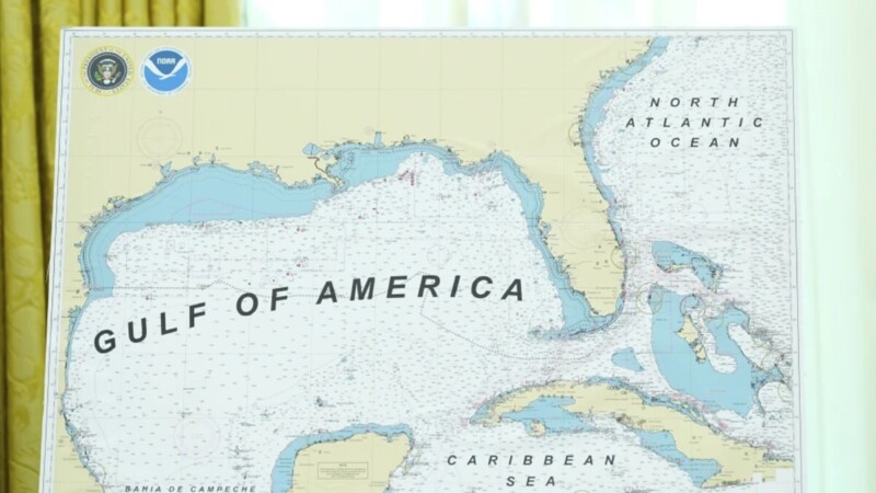 Cámara apoya a Trump en cambio de nombre al Golfo de México