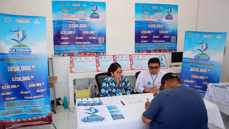 Gobierno Municipal invita a náuticos a participar en la XX Edición del Torneo Internacional de Pesca “Cosme Alberto Martínez Magaña”