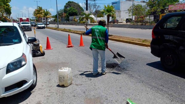 Reforzamos mantenimiento a red vial en beneficio de portomorelenses: Blanca Merari