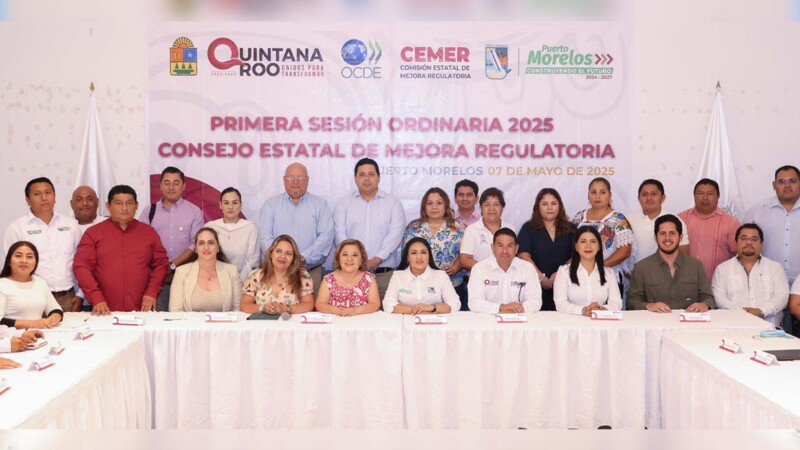 Celebra Blanca Merari avances de Puerto Morelos en mejora regulatoria