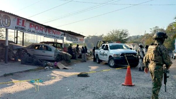 Hallan tres cuerpos abandonados en un deshuesadero en Acapulco