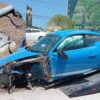 Mecánico protagoniza aparatoso accidente en Cancún y destroza Porsche de lujo