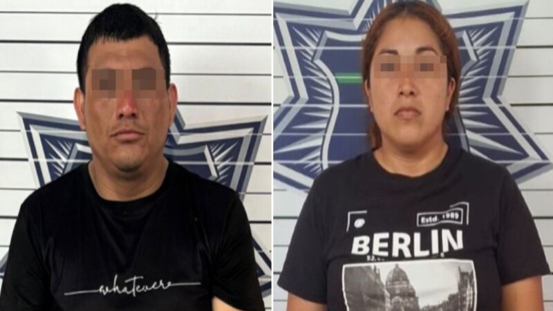 Detienen a pareja de presuntos narcomenudistas en la Supermanzana 259 de Cancún
